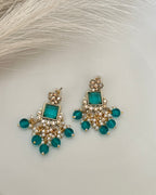 Afreen Choker Set | Blue