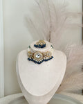 Aman Choker Set | Navy