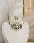 Ari Choker Set | White