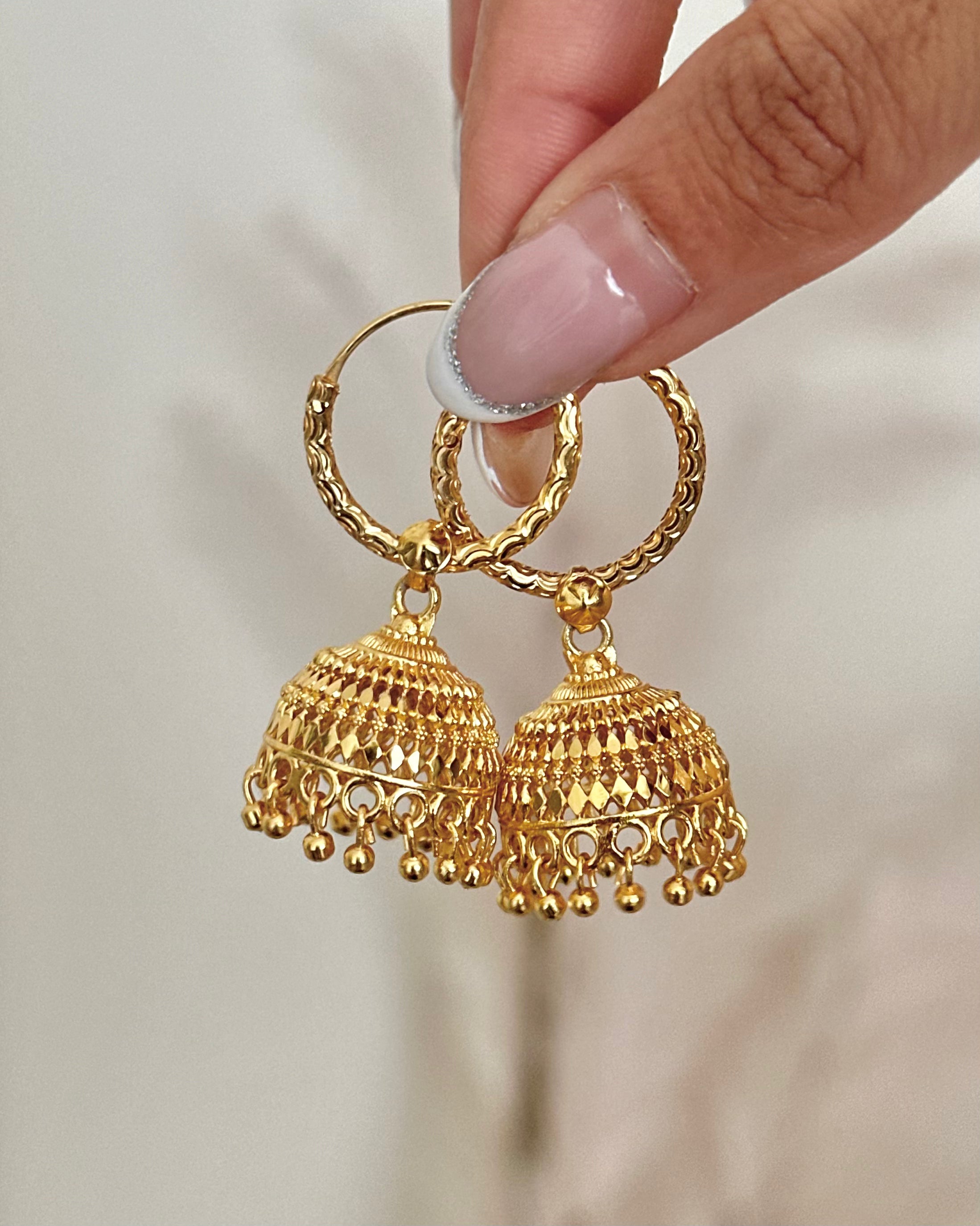 Small Hoop Jhumkis