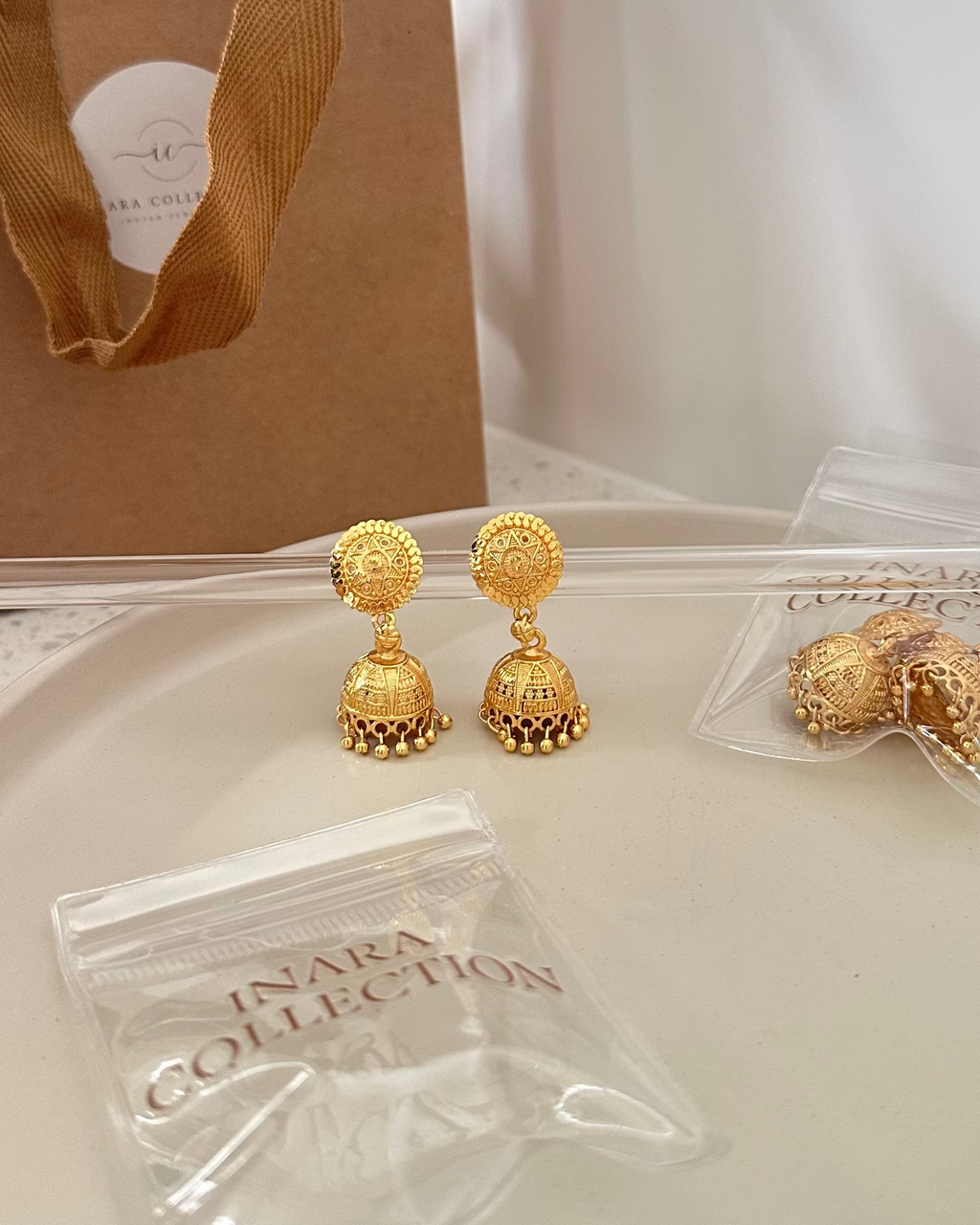 Gold Jhumki