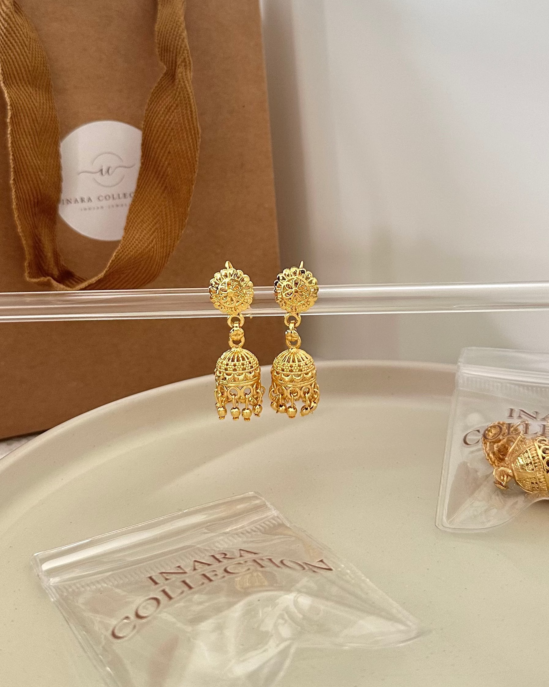 Gold Jhumki