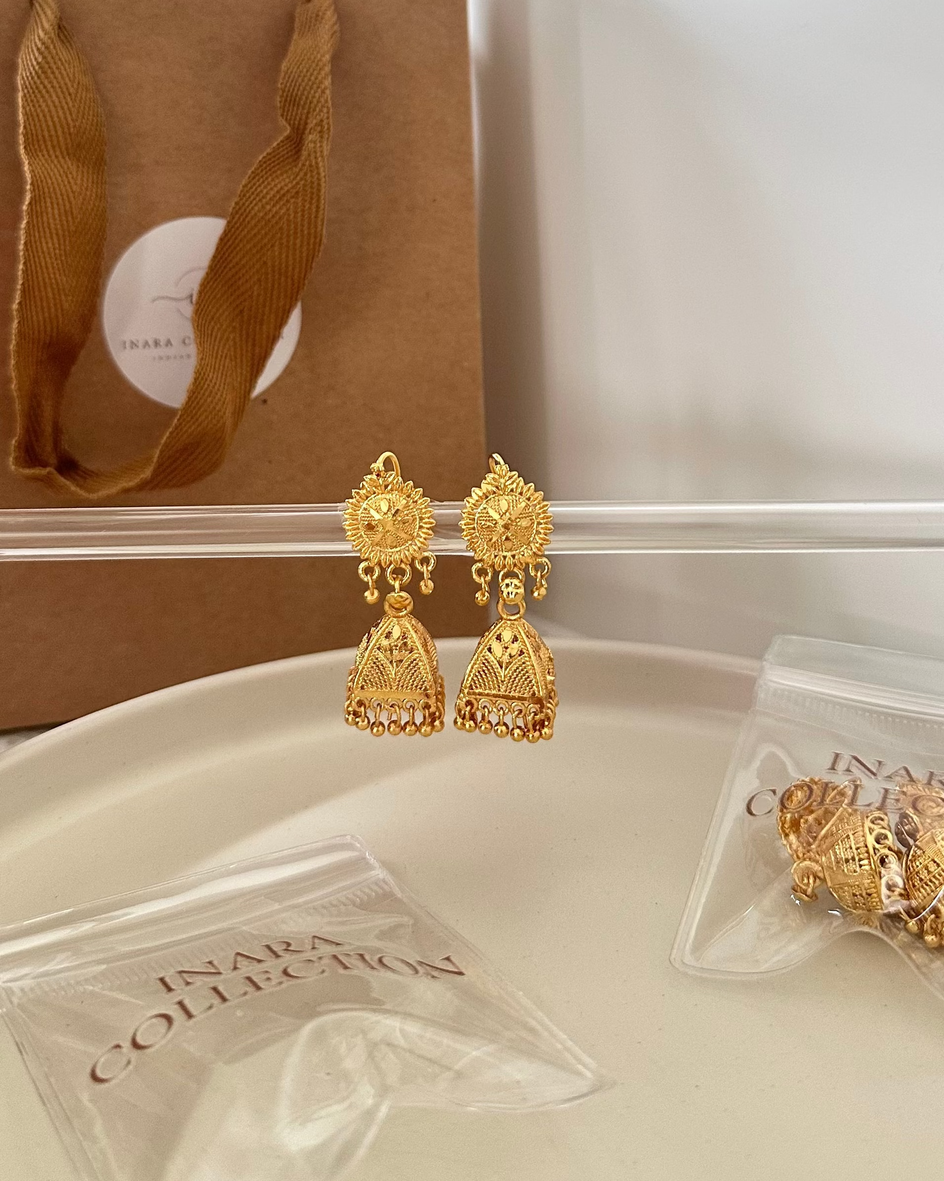 Gold Jhumki