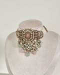 Noor Choker Set | Pink & Mint