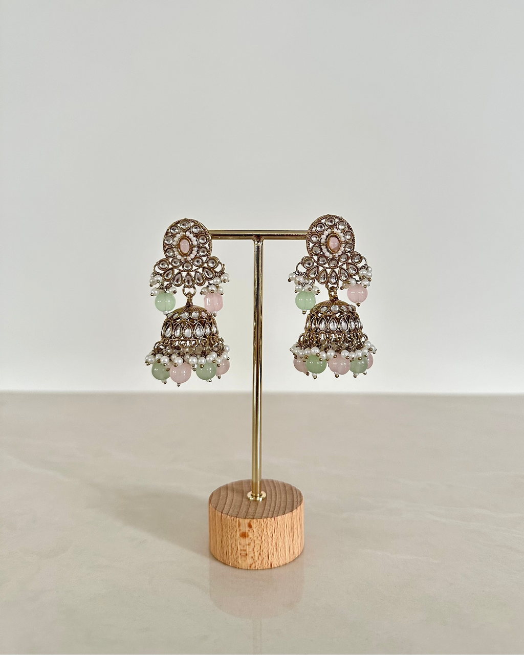Noor Choker Set | Pink & Mint