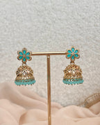 Meher Jhumki | Turquoise