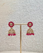 Zara Jhumki | Hot Pink