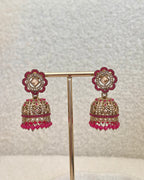 Rania Jhumki | Hot Pink