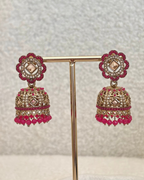 Rania Jhumki | Hot Pink
