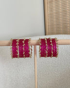 Amina Kashmiri Bangles | Hot Pink