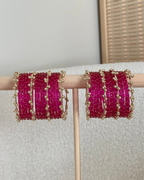 Amina Kashmiri Bangles | Hot Pink
