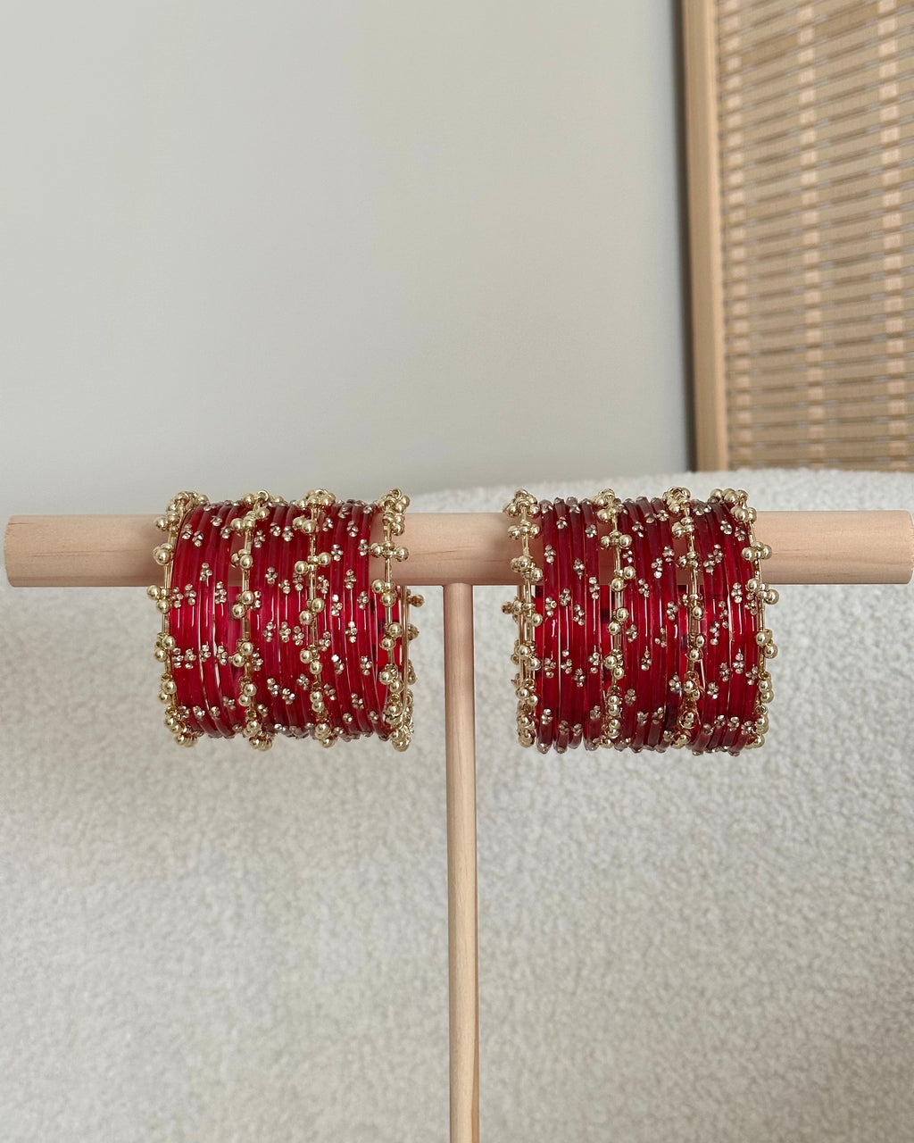 Amina Kashmiri Bangles | Maroon