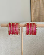 Amina Kashmiri Bangles | Rose
