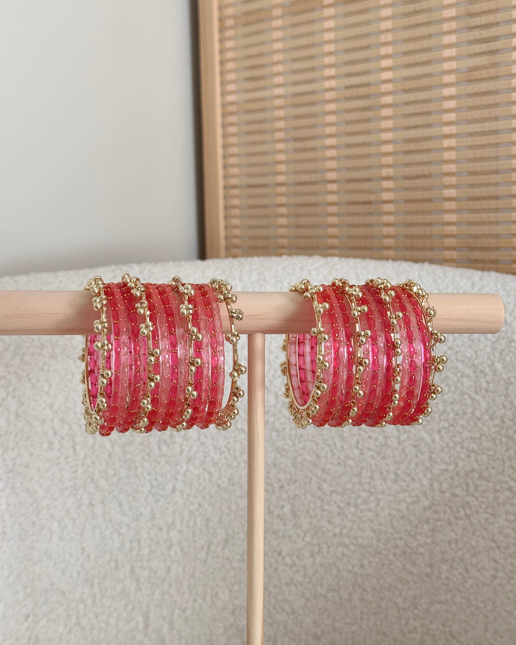 Amina Kashmiri Bangles | Rose