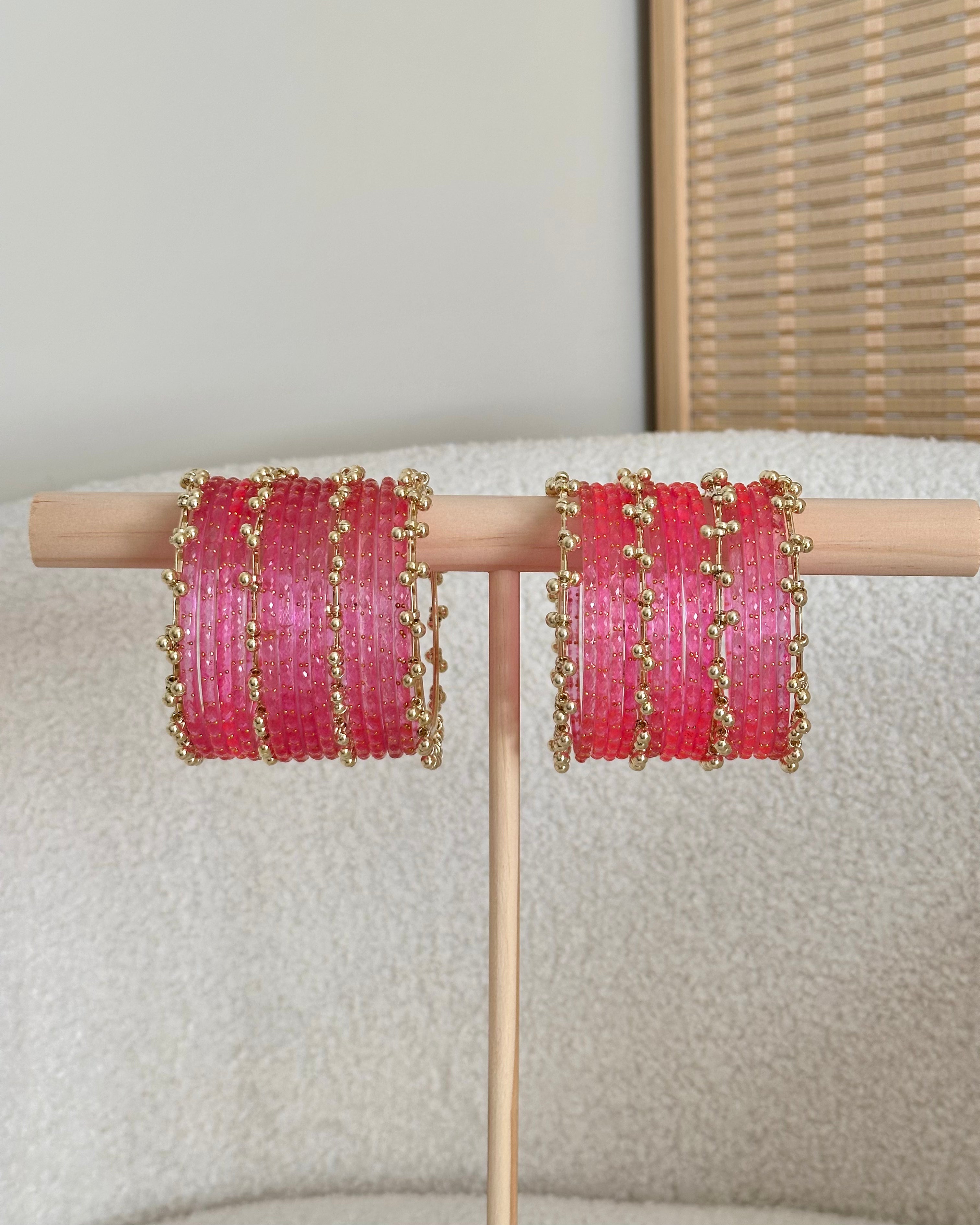 Amina Kashmiri Bangles | Pink