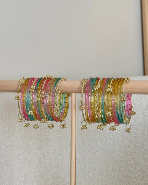 Aisha Kashmiri Bangles | Multi