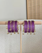 Aisha Kashmiri Bangles | Purple