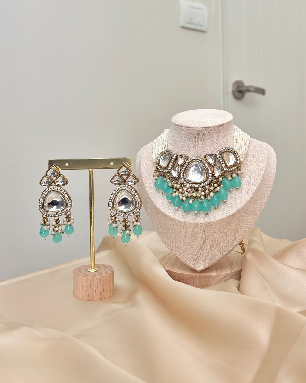 Alani Choker Set | Blue