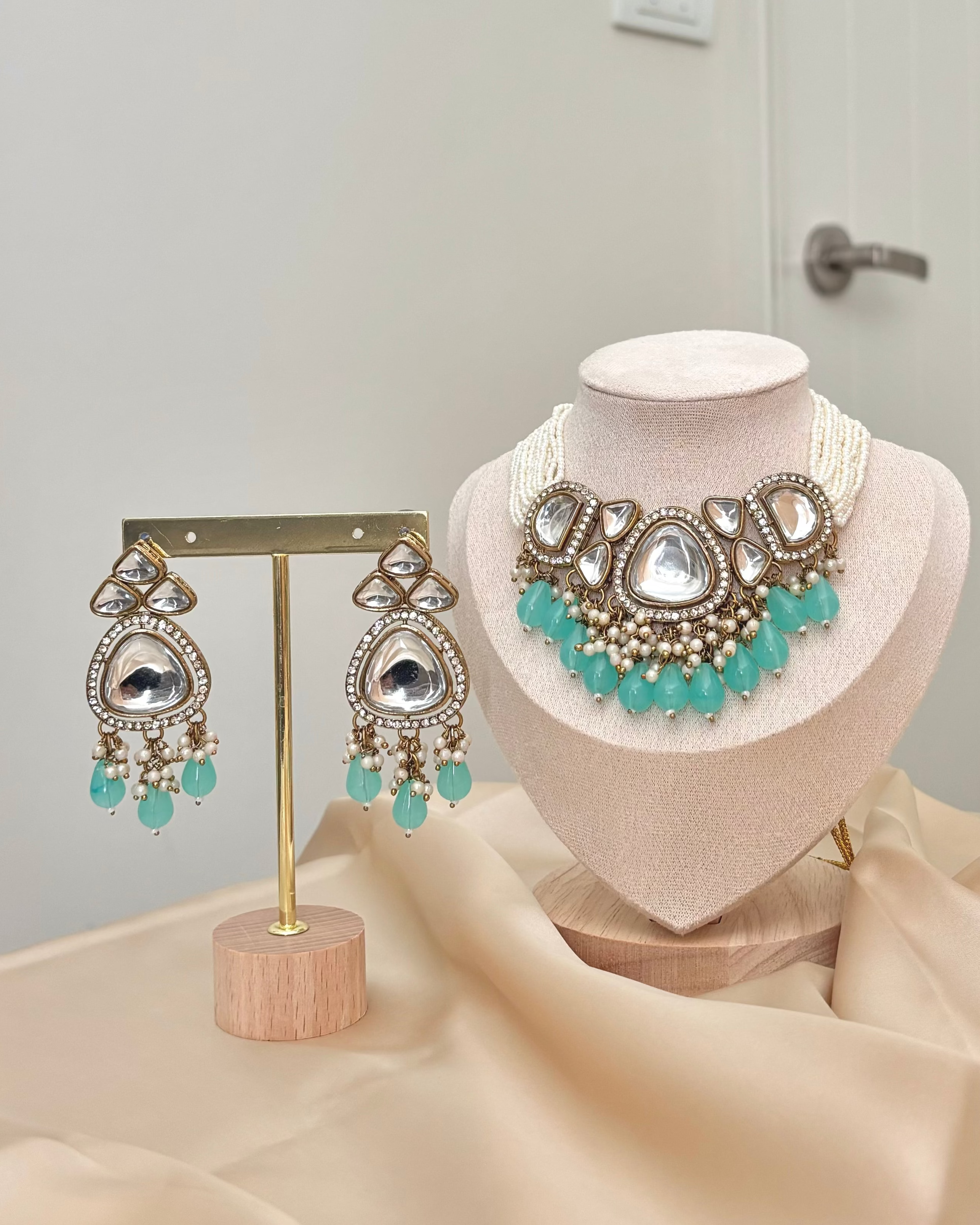 Alani Choker Set | Blue