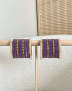 Kena Bangle Set | Purple