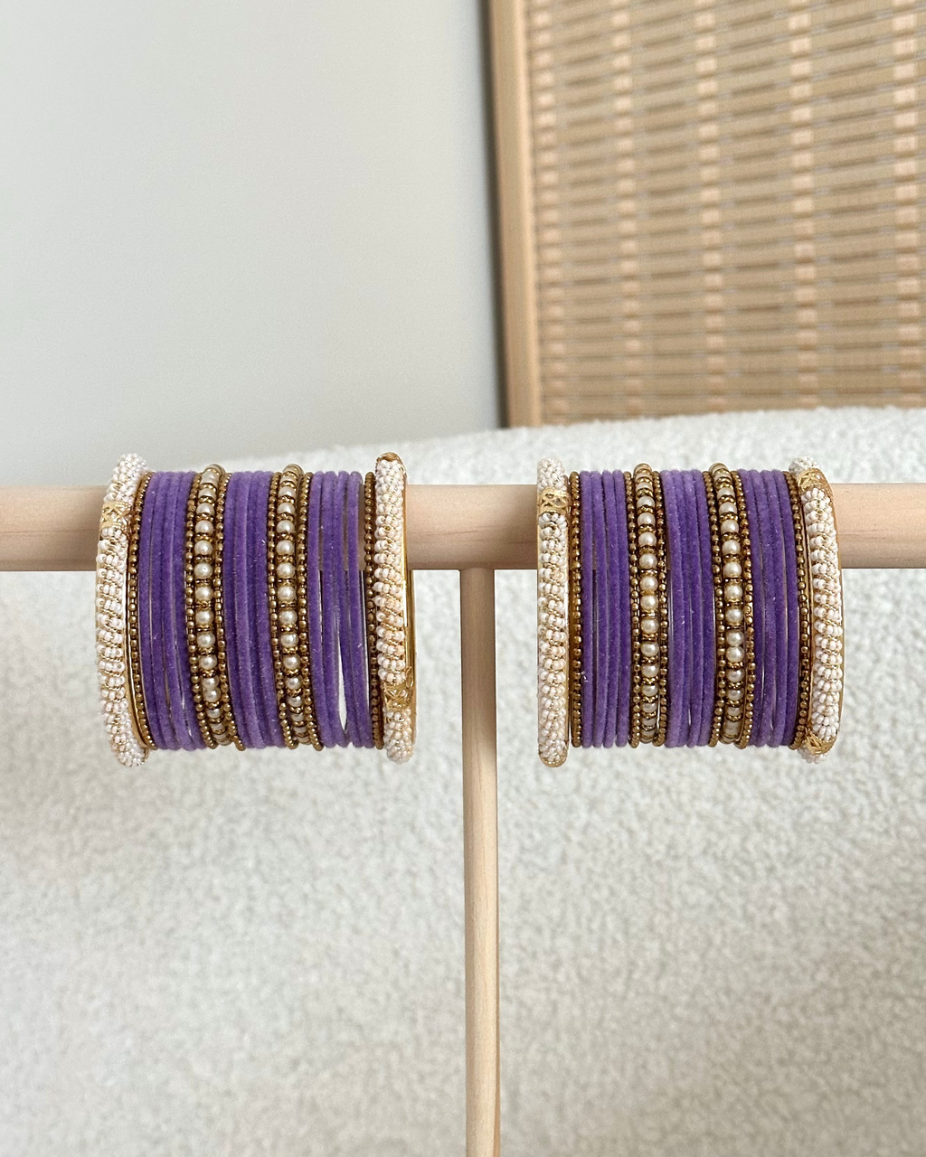 Kena Bangle Set | Purple
