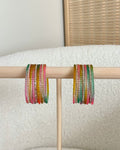 Kashmiri Glass Bangles | Multi