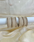 Iyla Bangles | White
