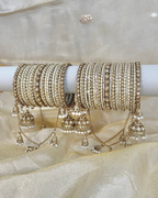 Inayat Bangles Set | White