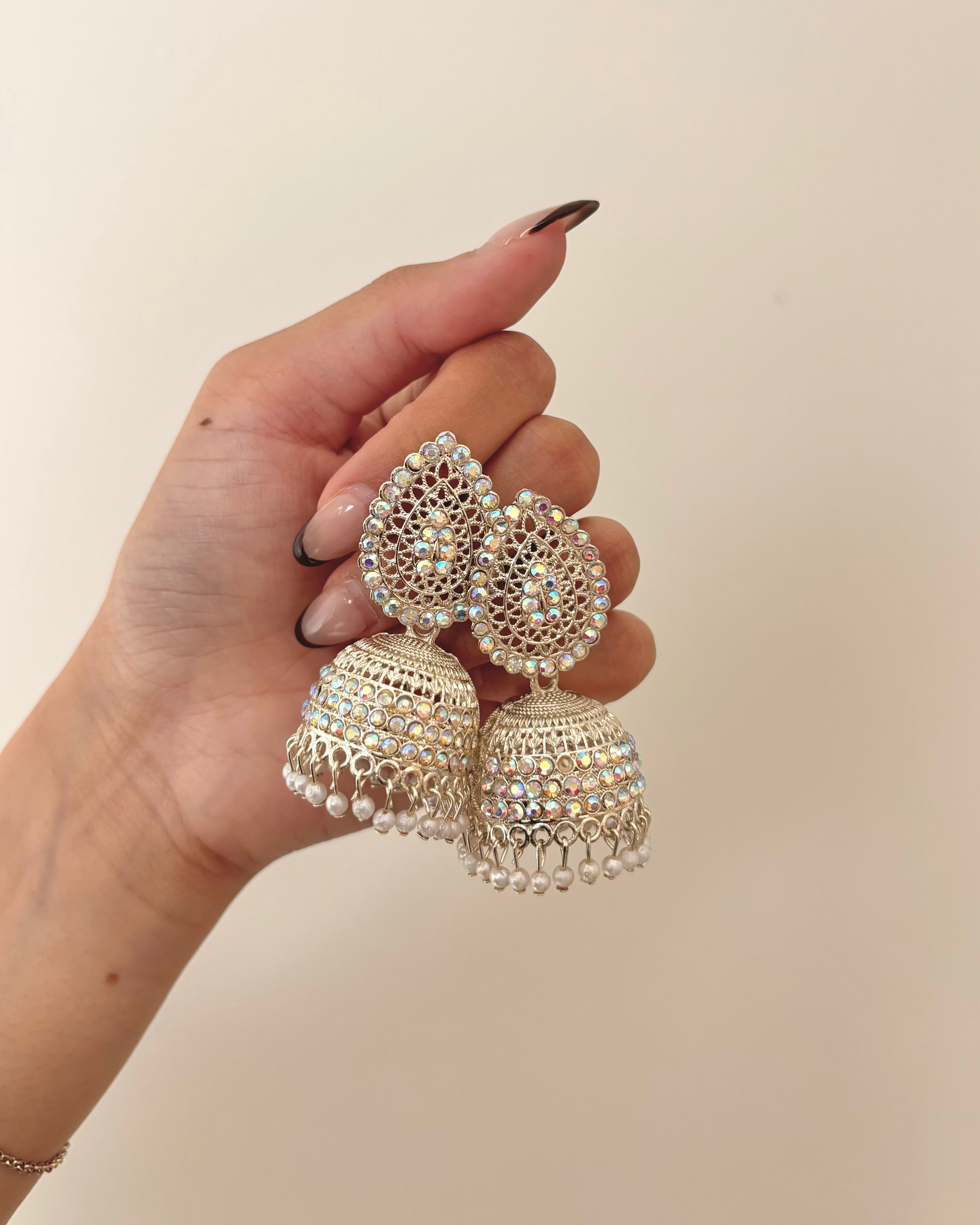 Faiza earings | Champagne
