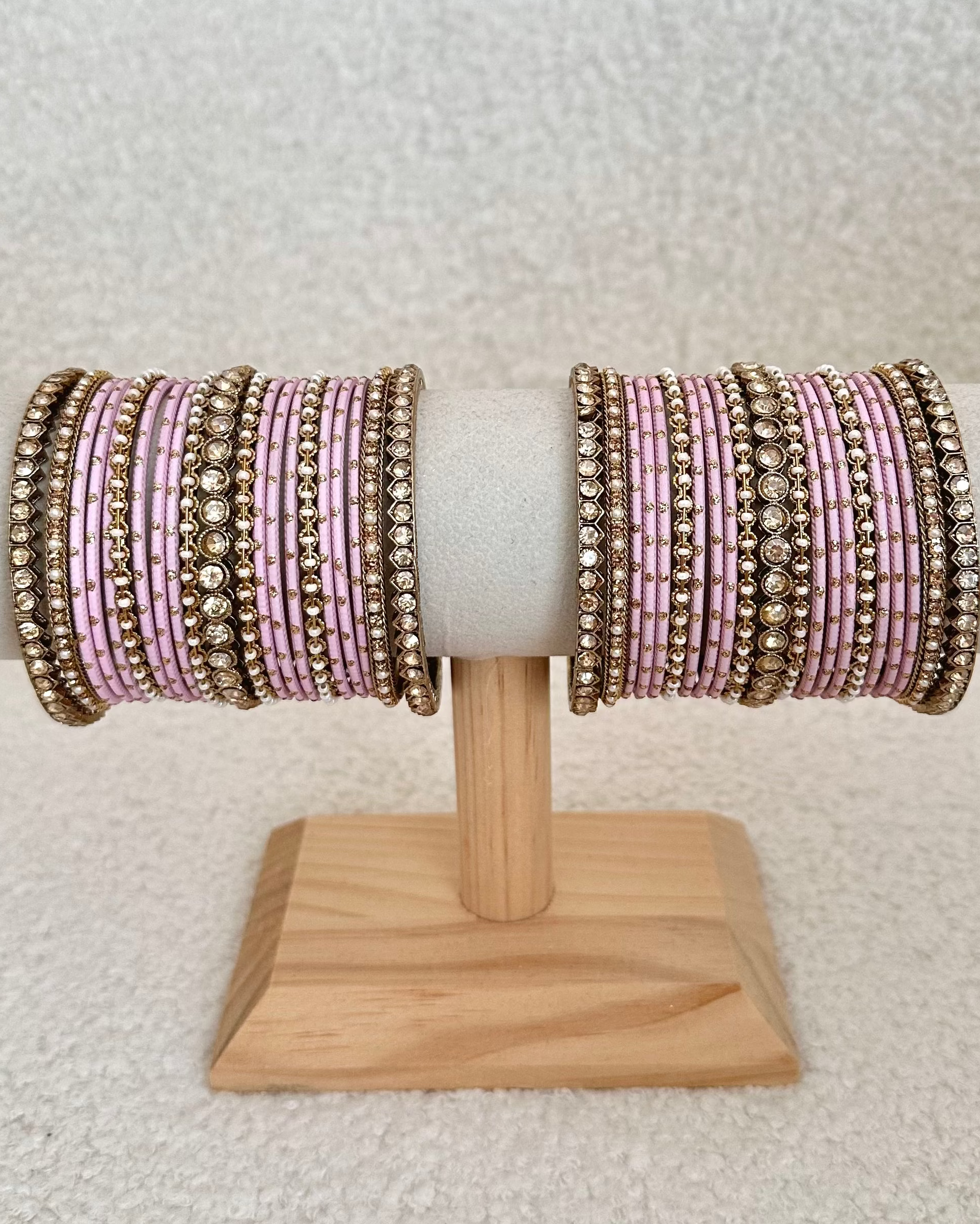 Iyla Bangles | Baby Pink