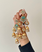 Sania Earrings | Blue