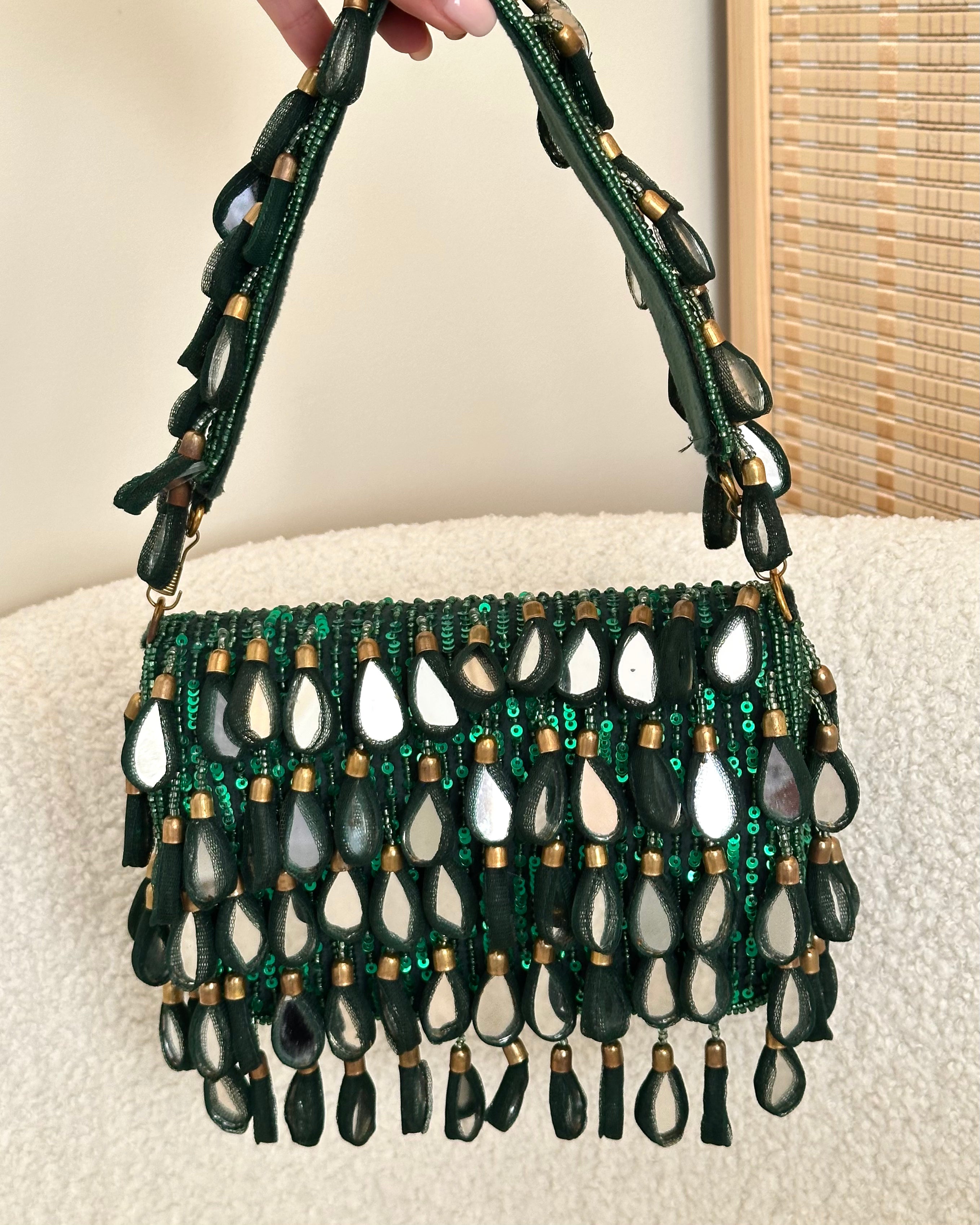 Nayra Bag | Emerald Green