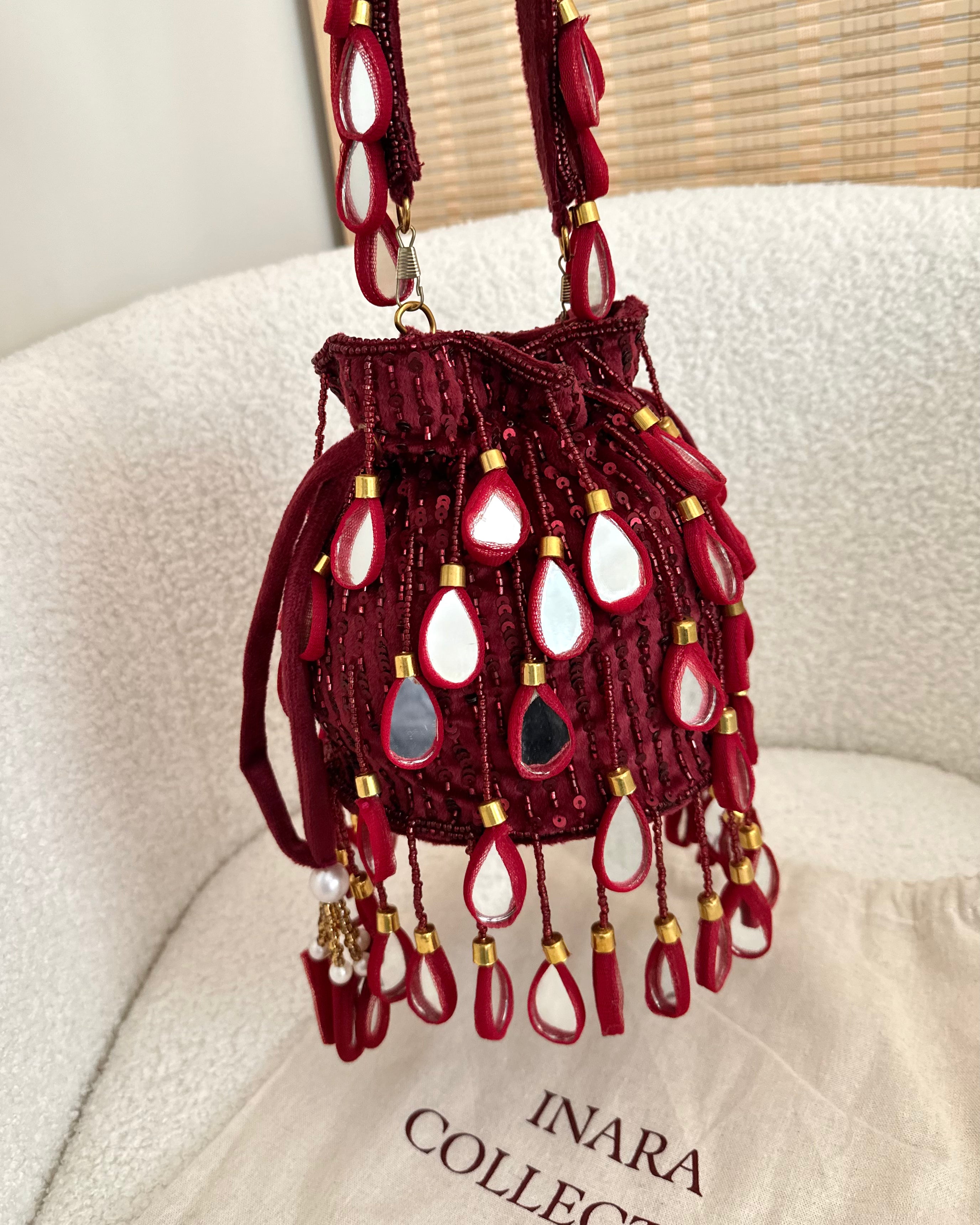 Savya Bag | Maroon
