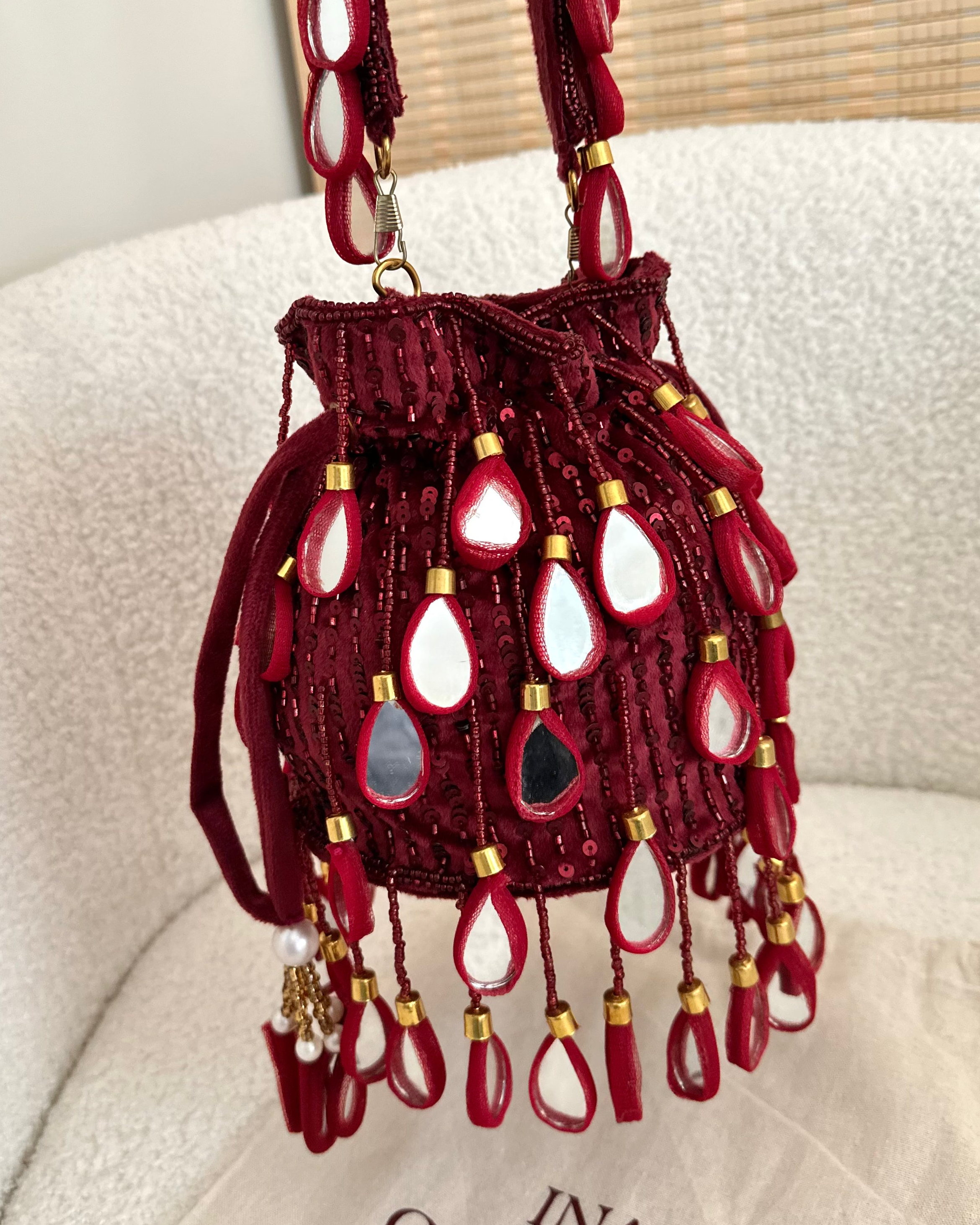 Savya Bag | Maroon