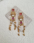 Syra Earrings | Pink