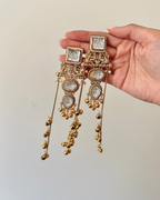 Syra Earrings | White