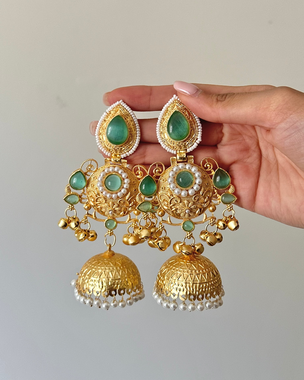Tara Earrings | Green