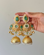 Tara Earrings | Green
