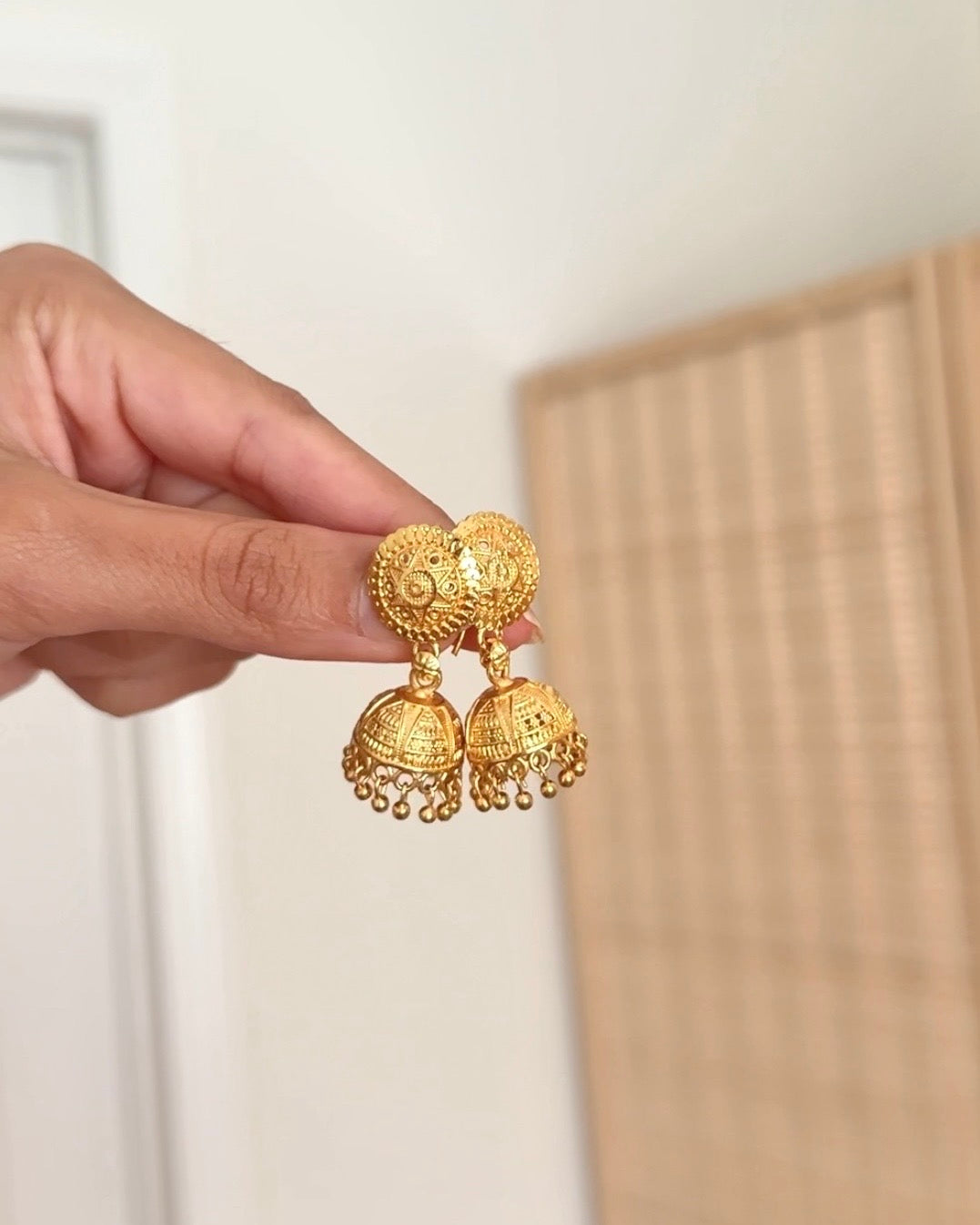 Gold Jhumki